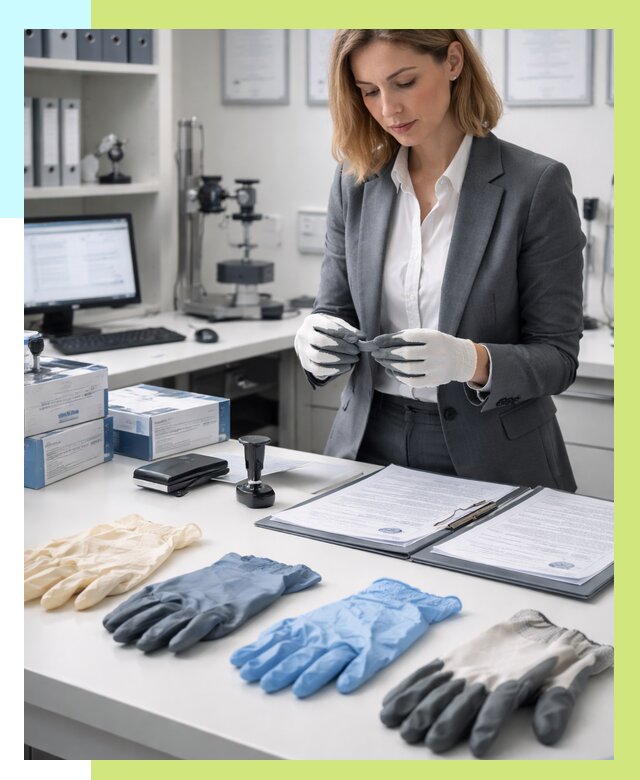 Сертификация перчаток в Тюмени от 8676 р. | Алешин-Тюм