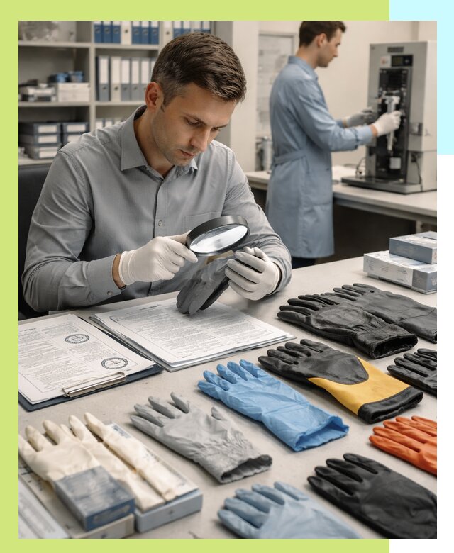 Сертификация перчаток и средств защиты продукции в Тюмени