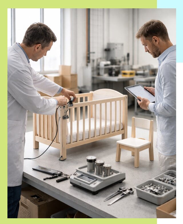 Сертификация детской мебели и проверка безопасности в Тюмени