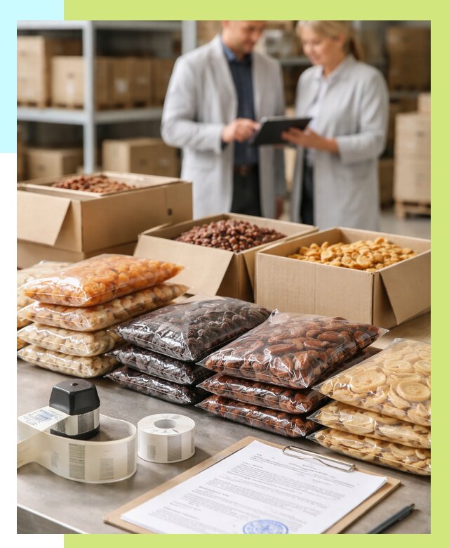 Сертификация сухофруктов в Тюмени от 12248 р. | Алешин-Тюм под ключ