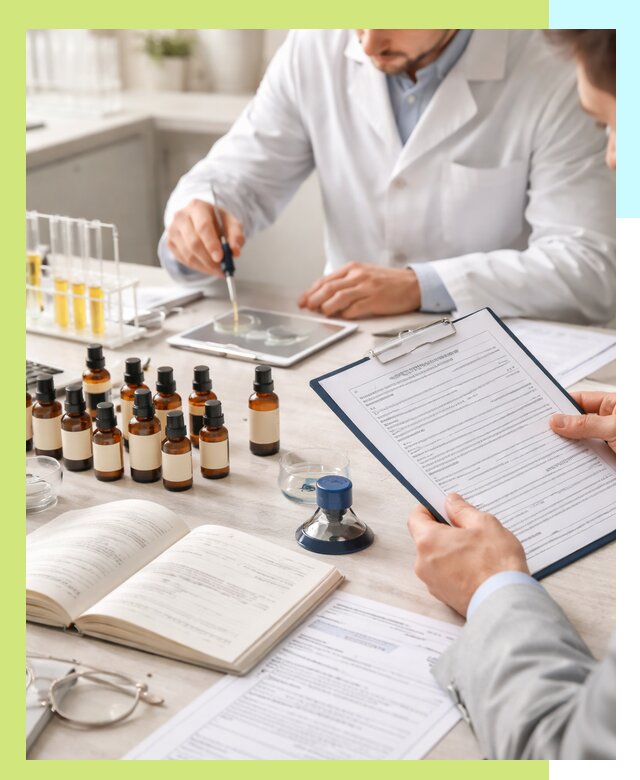 Сертификация эфирных масел и документация качества в Тюмени