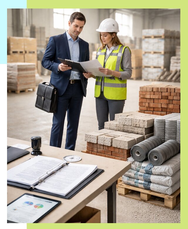 Сертификация строительных материалов в Тюмени от 20414 р. Алешин-Тюм