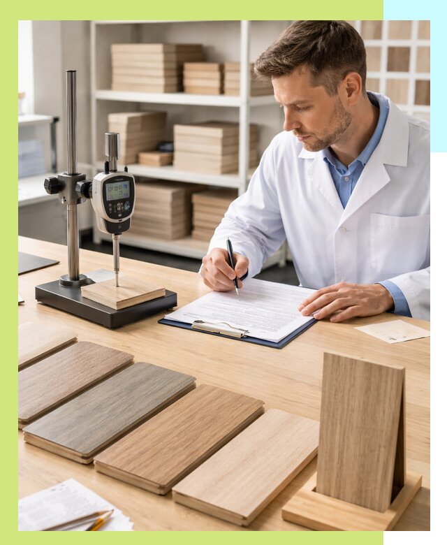 Сертификация ламината с испытаниями и оформлением документов в Тюмени