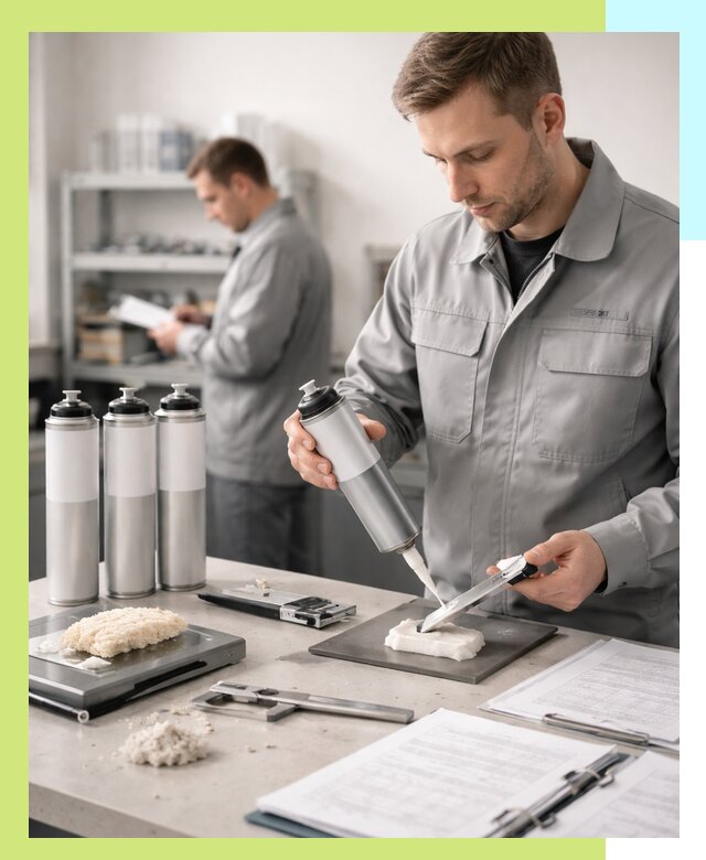 Сертификация монтажной пены и соответствие стандартам в Тюмени