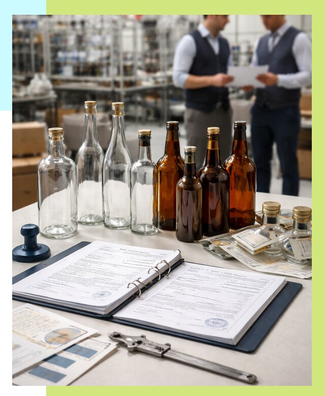 Сертификация стеклянных бутылок в Тюмени от 25518 р. | Алешин-Тюм