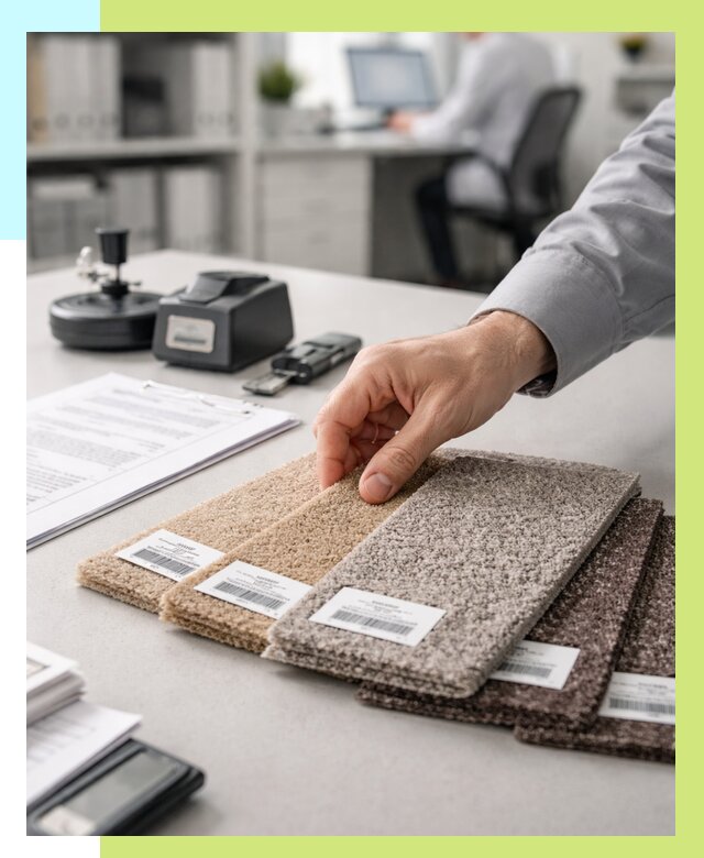 Сертификация ковролина в Тюмени от 15311 р., Алешин-Тюм