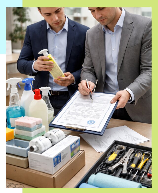 Сертификация хозяйственных товаров в Тюмени, от 18373 р. |Алешин-Тюм