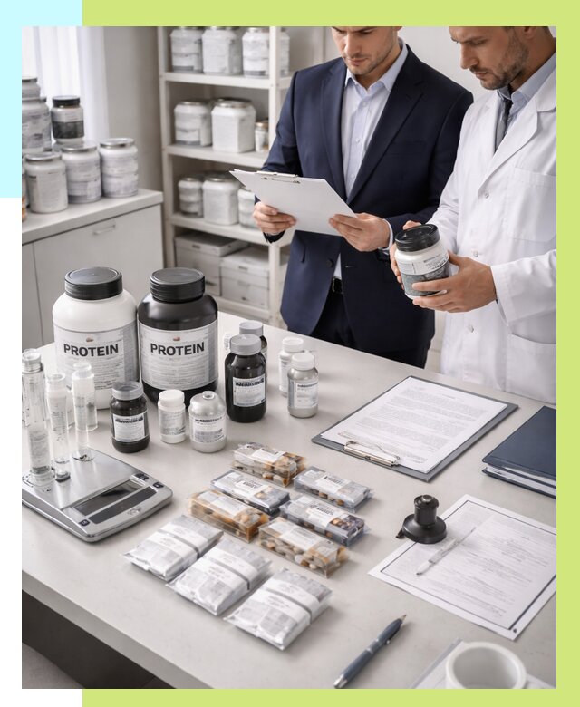 Сертификация спортивного питания в Тюмени от 15311 р., Алешин-Тюм