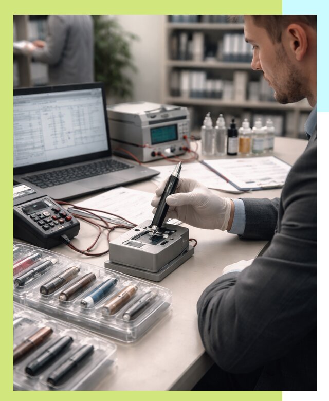 Сертификация электронных сигарет и вейпов в Тюмени