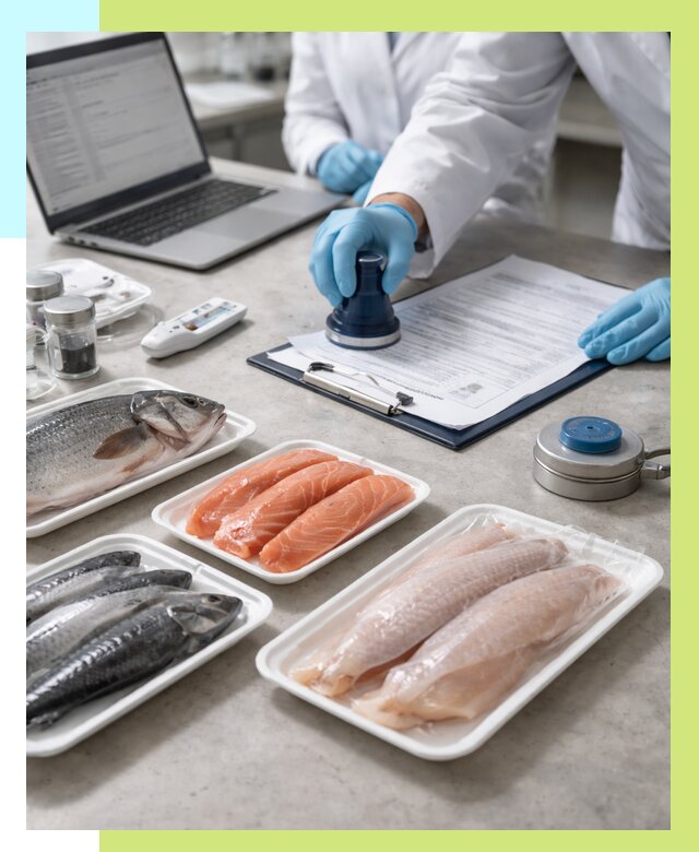 Сертификация рыбы и сертификат в Тюмени от 15311 р. | Алешин-Тюм