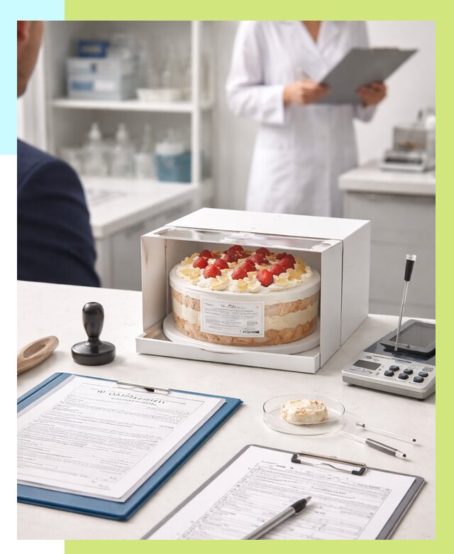 Сертификация тортов в Тюмени от 9186 р. заказать | Алешин-Тюм