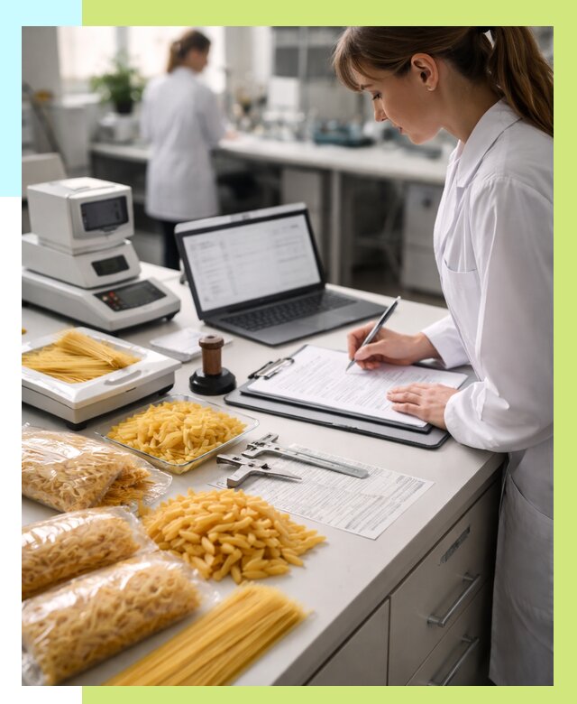 Сертификация макаронных изделий в Тюмени от 15311 р. | Алешин-Тюм