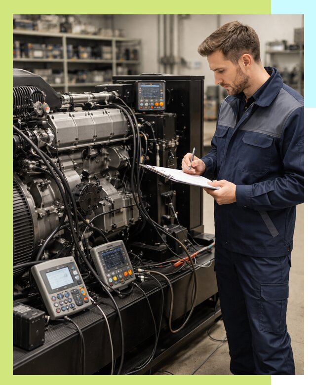 Сертификация дизельных генераторов и их оборудования в Тюмени