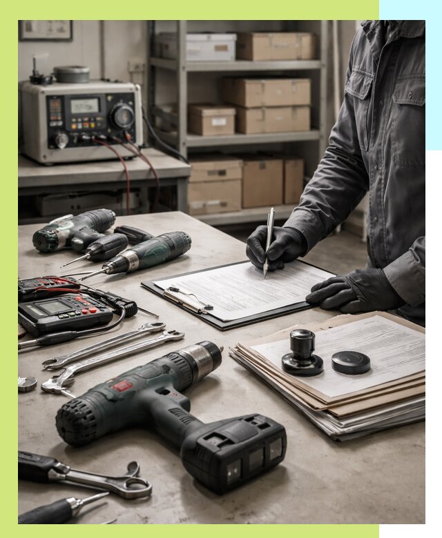 Сертификация инструмента в Тюмени по стандартам качества