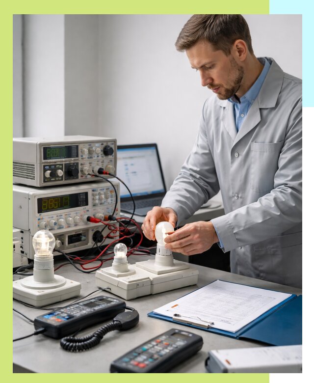 Сертификация ламп и светильников в Тюмени по нормативам