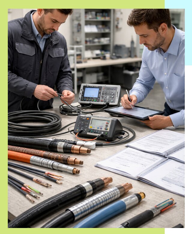 Сертификация кабеля и электропроводки в Тюмени под ключ