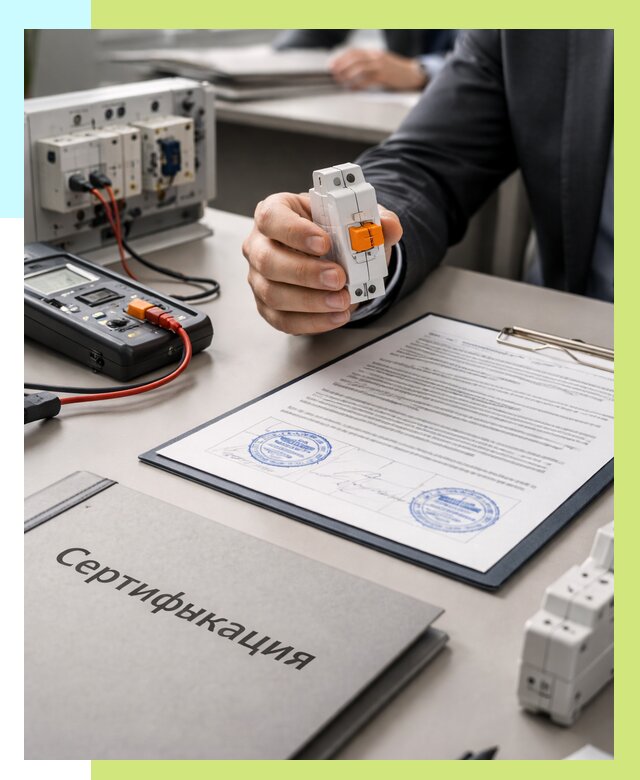 Сертификация выключателей под ключ в Тюмени от 15311 р. | Алешин-Тюм