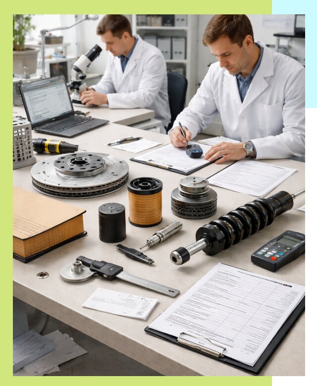 Сертификация автозапчастей и комплектующих в Тюмени по ГОСТ