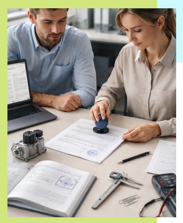 Выдача паспорта изделия и техническая экспертиза продукции в Тюмени