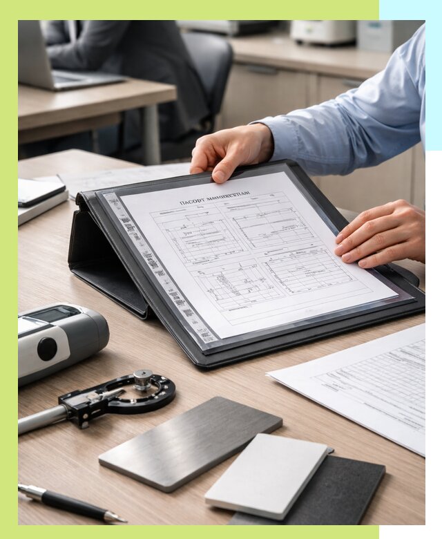 Оформление паспорта материала для продукции в Тюмени