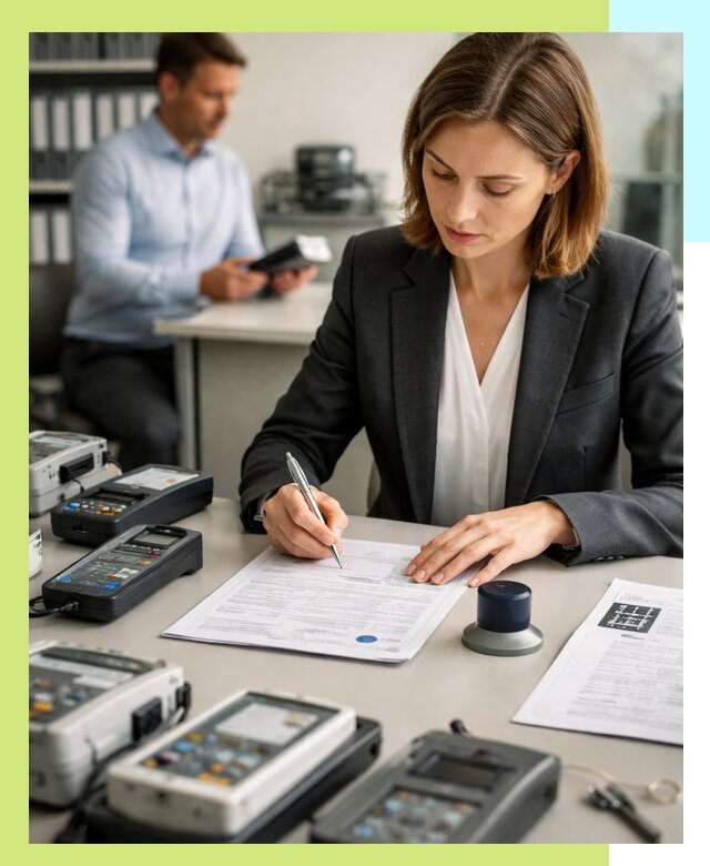 Получение официального сертификата на оборудование в Тюмени