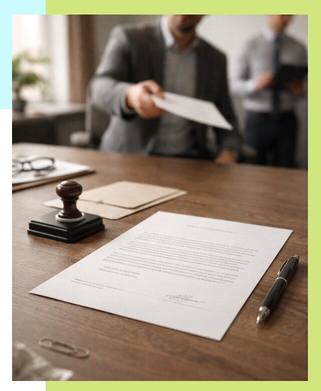 Отказное письмо по сертификации в Тюмени от 3572 р. | Алешин-Тюм