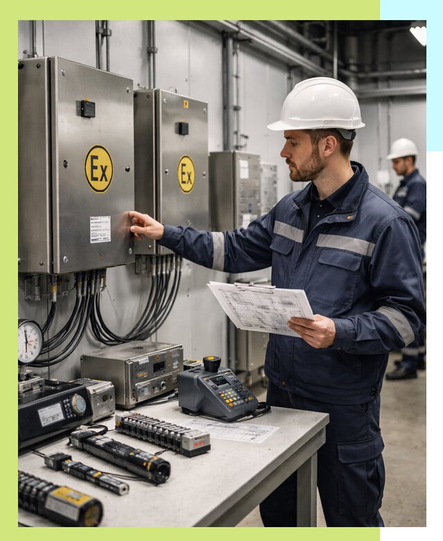 Сертификат взрывозащиты промышленного оборудования в Тюмени