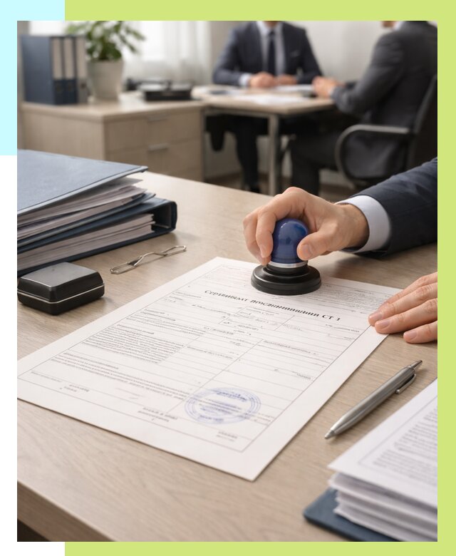 Сертификат происхождения СТ 1 в Тюмени от 4593 р. | Алешин-Тюм