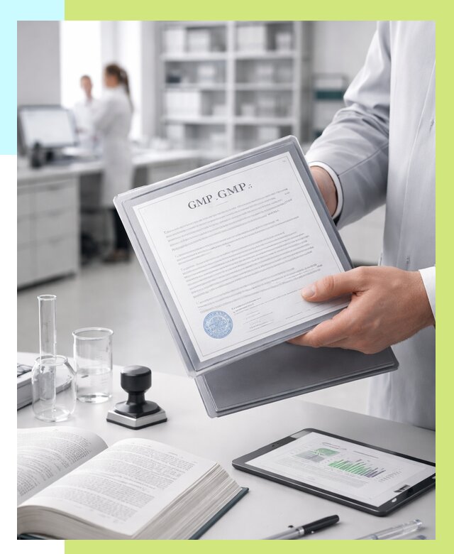 Сертификат GMP в Тюмени под ключ от 86760 р. | Алешин-Тюм