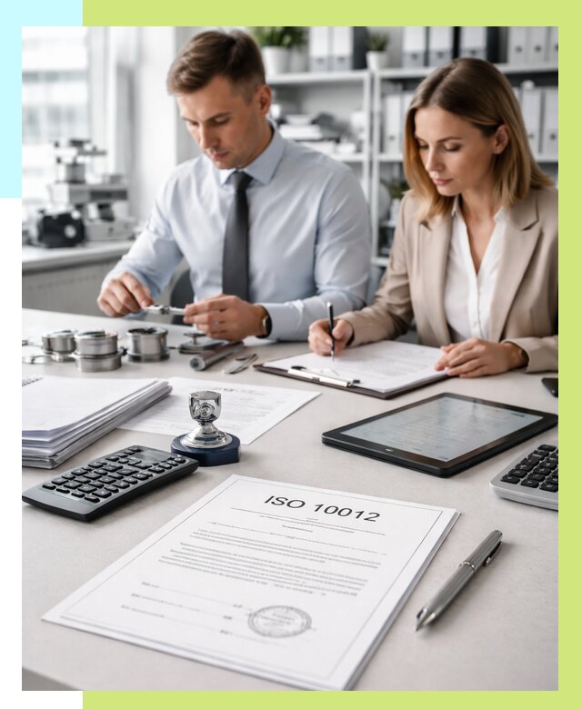 Сертификат ISO 10012 в Тюмени от 25518 р. — Алешин-Тюм