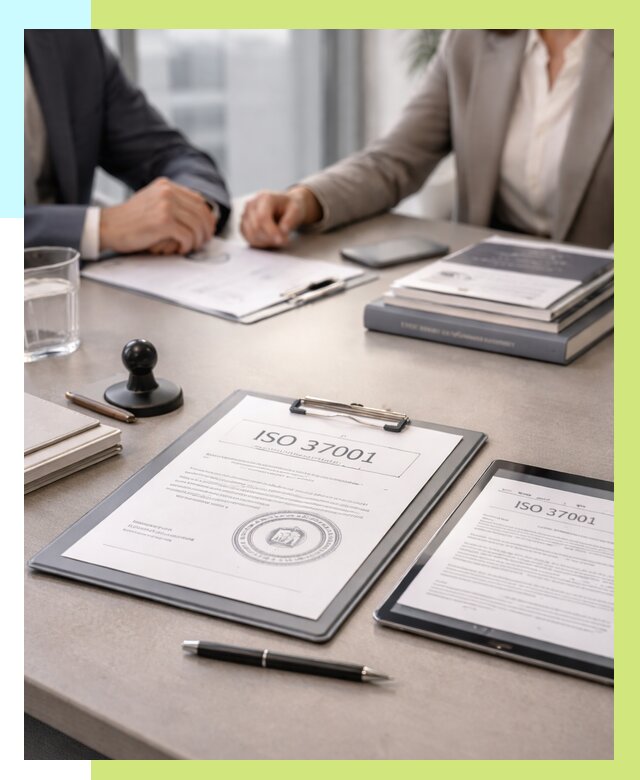 Сертификат ISO 37001 в Тюмени оформить от 122484 р. Алешин-Тюм