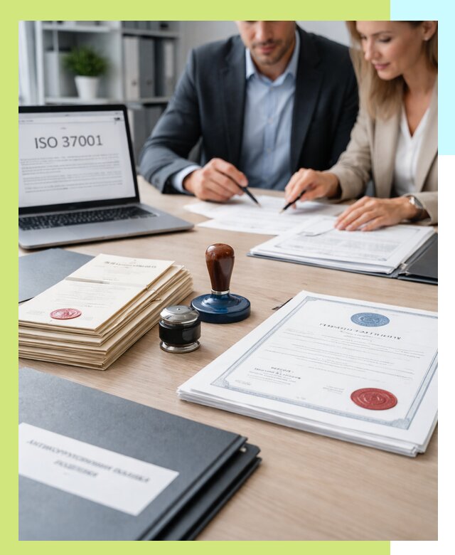 Получение сертификата ISO 37001 по системе борьбы с коррупцией в Тюмени